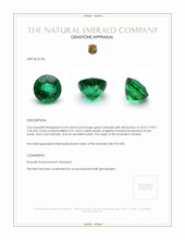 4.59 Ct. Emerald from Zambia Appraisal