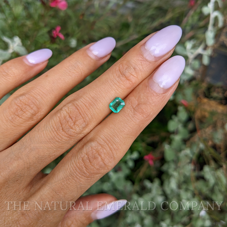 0.68 Ct. Emerald from Zambia