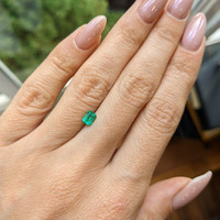 0.38 Ct. Emerald from Zambia Life Style