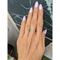 0.65 Ct. Emerald from Zambia Life Style