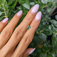 0.65 Ct. Emerald from Zambia Life Style
