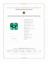 0.40 Ct. Emerald from Zambia Scan Report