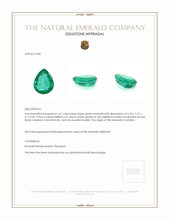 1.67 Ct. Emerald from Zambia Appraisal