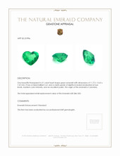 6.31 Ct. Emerald from Colombia Appraisal