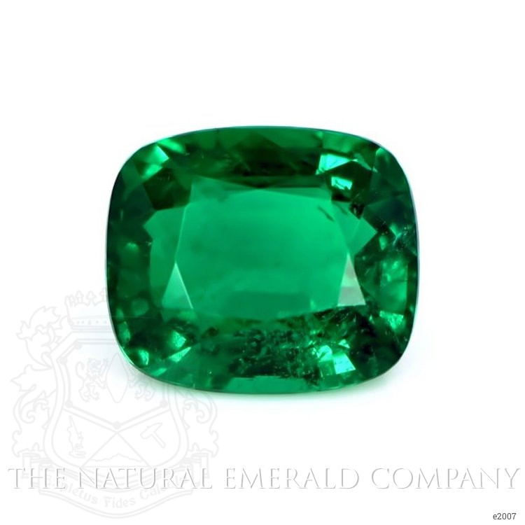 Pave Emerald Ring 5.63 Ct., 18K Yellow Gold