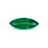 Vedic Emerald Ring 3.07 Ct., 18K White Gold Combination Stone