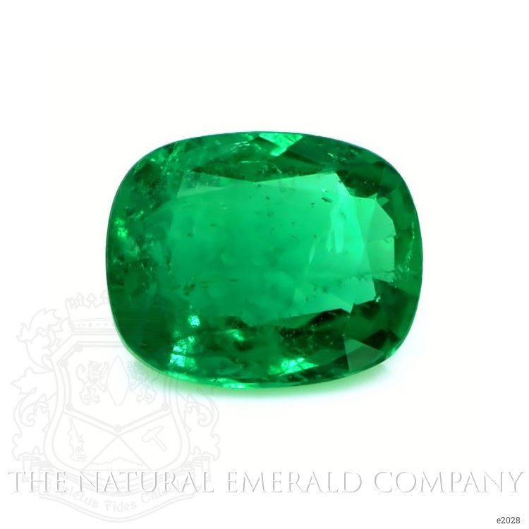 Loose Emerald - Cushion 7.2 Ct. - #E2028 | The Natural Emerald Company