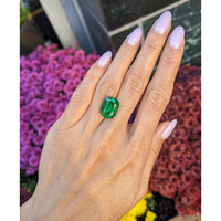 8.62 Ct. Emerald from Zambia Life Style