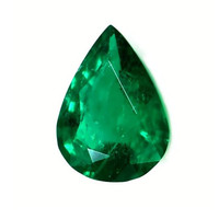  Emerald Pendant 2.42 Ct. 18K White Gold Combination Stone