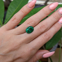 4.47 Ct. Emerald from Zambia Life Style