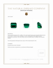 4.90 Ct. Emerald from Zambia Appraisal