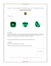 3.14 Ct. Emerald from Ethiopia Appraisal
