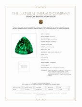 3.79 Ct. Emerald from Zambia Scan Report