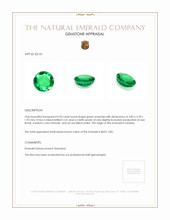 0.20 Ct. Emerald from Zambia Appraisal