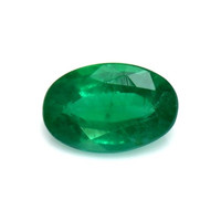  Emerald Pendant 0.40 Ct. 18K Yellow Gold Combination Stone
