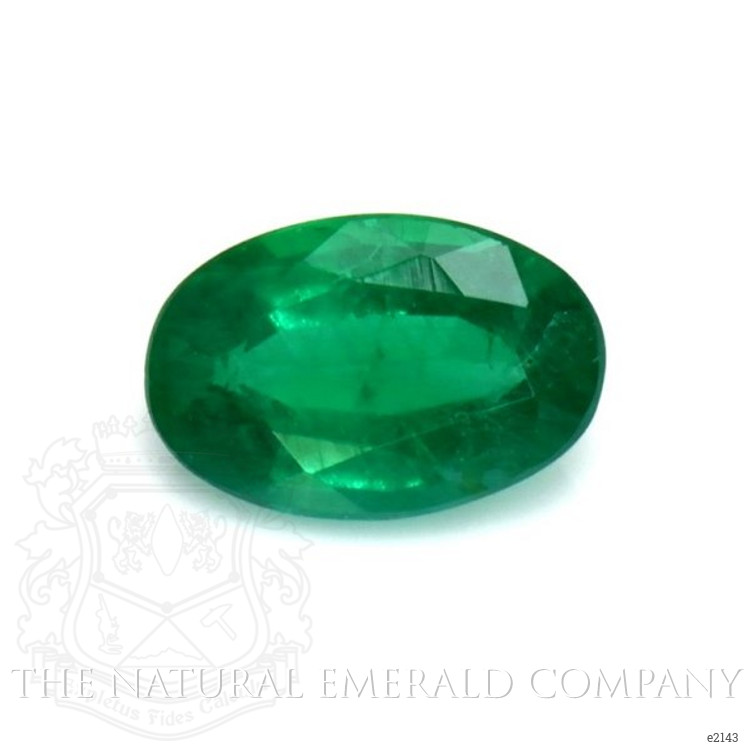 Emerald Pendant 0.40 Ct. 18K White Gold