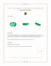 0.34 Ct. Emerald from Zambia Appraisal