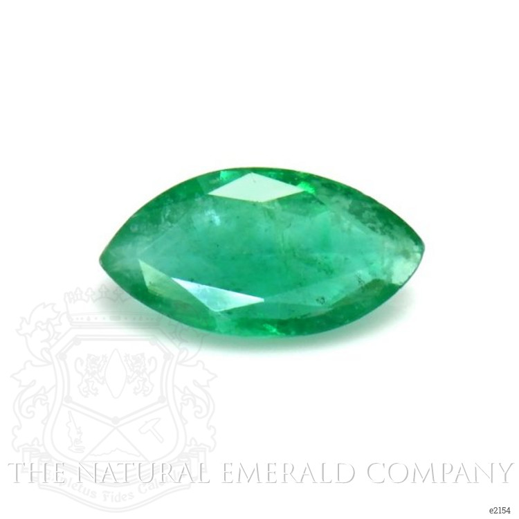 Pave Emerald Ring 0.48 Ct., 18K Yellow Gold