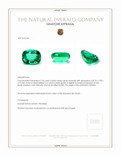 1.96 Ct. Emerald from Zambia Appraisal