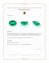 1.53 Ct. Emerald from Zambia Appraisal