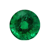  Emerald Pendant 1.92 Ct. 18K White Gold Combination Stone