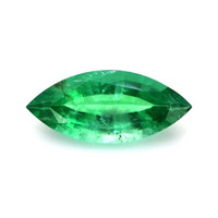 Emerald Pendant 2.12 Ct. 18K White Gold Combination Stone