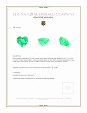 1.97 Ct. Emerald from Colombia Appraisal