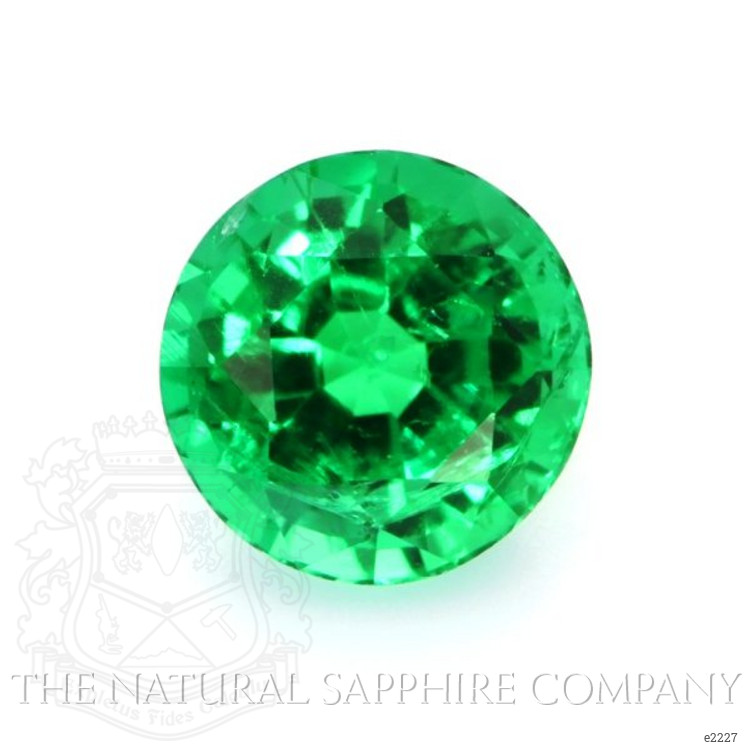  Emerald Ring 1.05 Ct., 18K White Gold