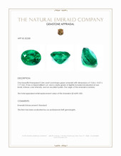 5.84 Ct. Emerald from Zambia Appraisal