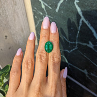 8.76 Ct. Emerald from Zambia Life Style