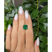 2.94 Ct. Emerald from Zambia Life Style