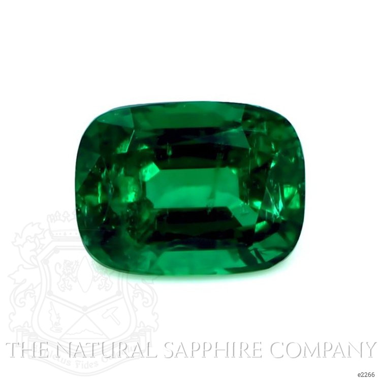  Emerald Necklace 2.11 Ct. 18K Yellow Gold