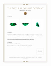 3.06 Ct. Emerald from Zambia Appraisal