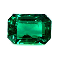 Pave Emerald Ring 2.91 Ct., 18K Yellow Gold Combination Stone