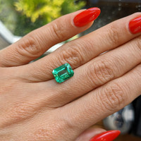 3.31 Ct. Emerald from Zambia Life Style