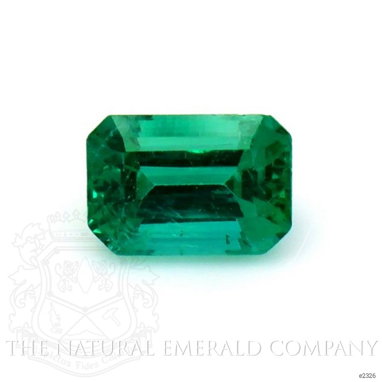 Emerald Pendant 0.98 Ct., 18K White Gold
