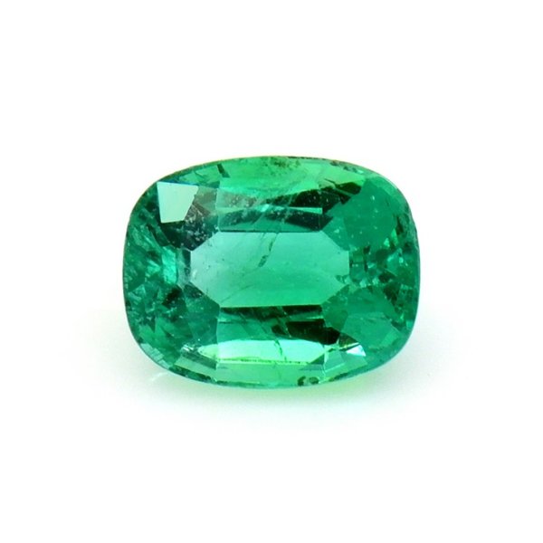 绿宝石裸石 - 垫形 0.97 Ct. - #E2333 | The Natural Emerald Company