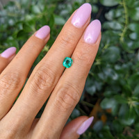 0.92 Ct. Emerald from Zambia Life Style