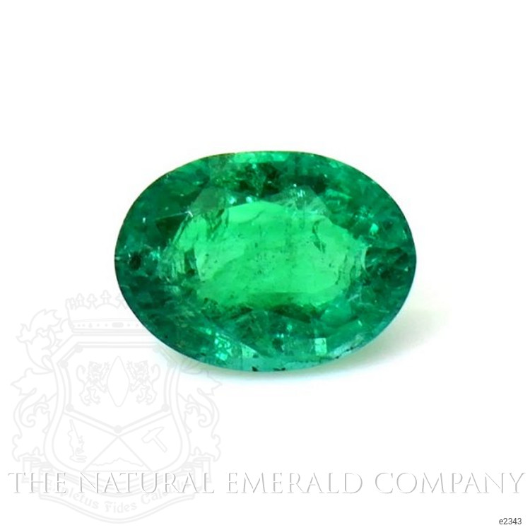 Pave Emerald Ring 1.09 Ct., Platinum 950
