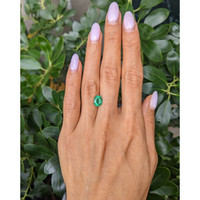 1.64 Ct. Emerald from Zambia Life Style