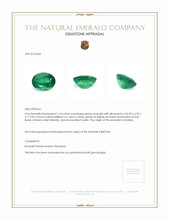 1.74 Ct. Emerald from Zambia Appraisal