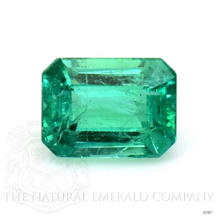 Three Stone Emerald Ring 1.64 Ct., 18K Yellow Gold
