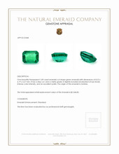1.89 Ct. Emerald from Zambia Appraisal