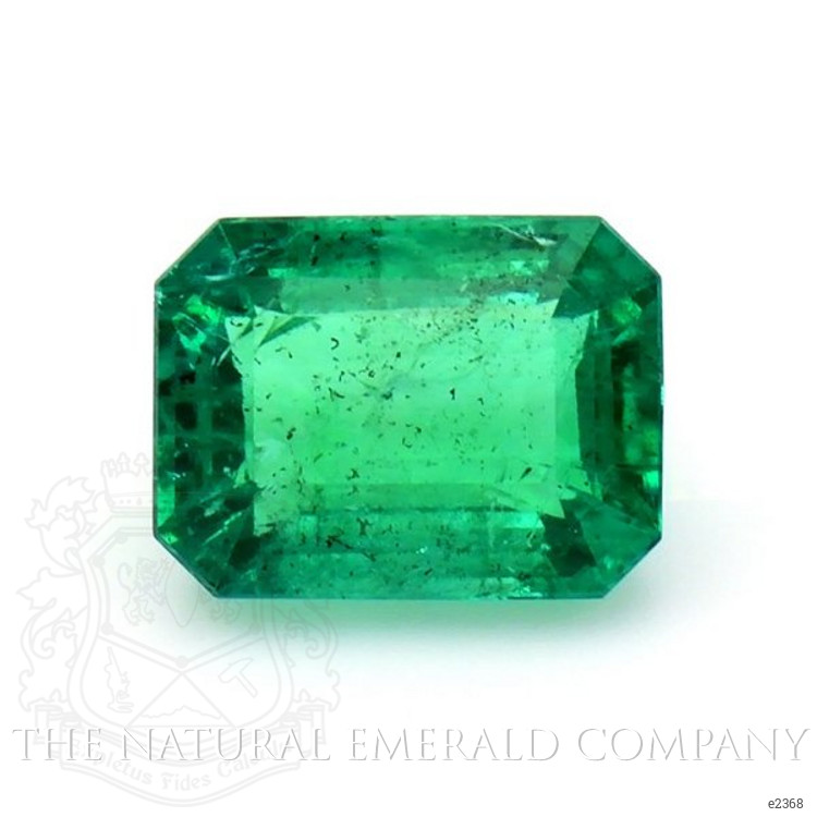 Pave Emerald Ring 1.89 Ct., 18K Yellow Gold