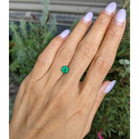 1.29 Ct. Emerald from Zambia Life Style
