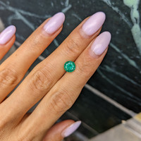 1.33 Ct. Emerald from Zambia Life Style