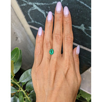 1.74 Ct. Emerald from Zambia Life Style