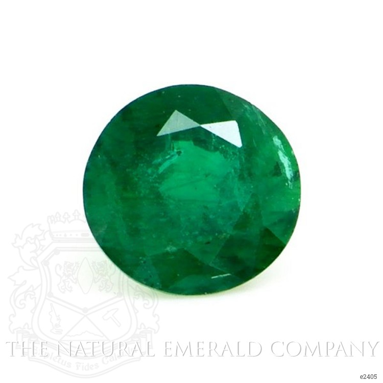  Emerald Ring 0.77 Ct. 18K White Gold