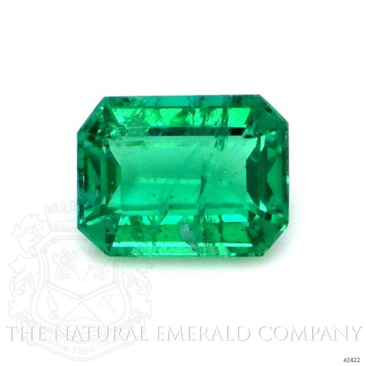  Emerald Ring 1.35 Ct., 18K White Gold