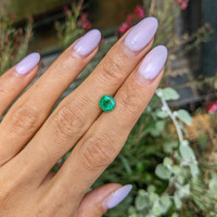 1.28 Ct. Emerald from Zambia Life Style